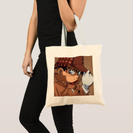 Detektiv Inspiriert Anime Tote Bag | Mystery Style Tragetasche