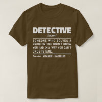 Detektiv Noun Investigation Mitarbeiter Cool Vater