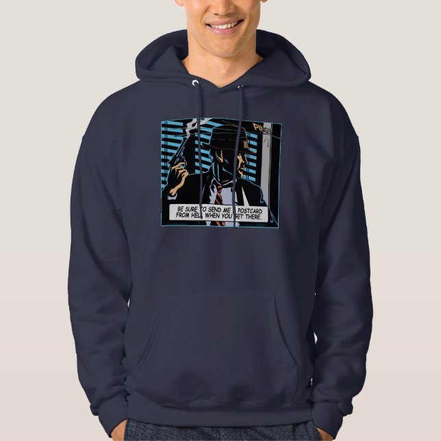 Detektiv-Shirt Hoodie (Vorderseite)