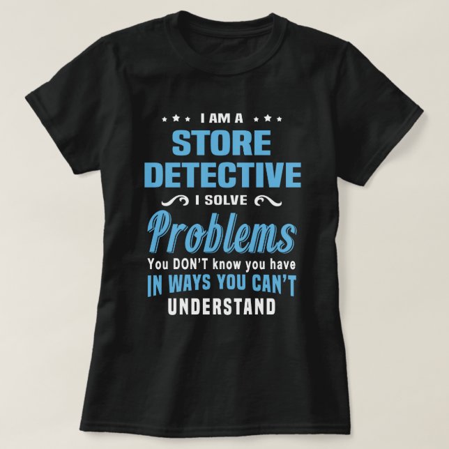 Detektiv T-Shirt (Design vorne)