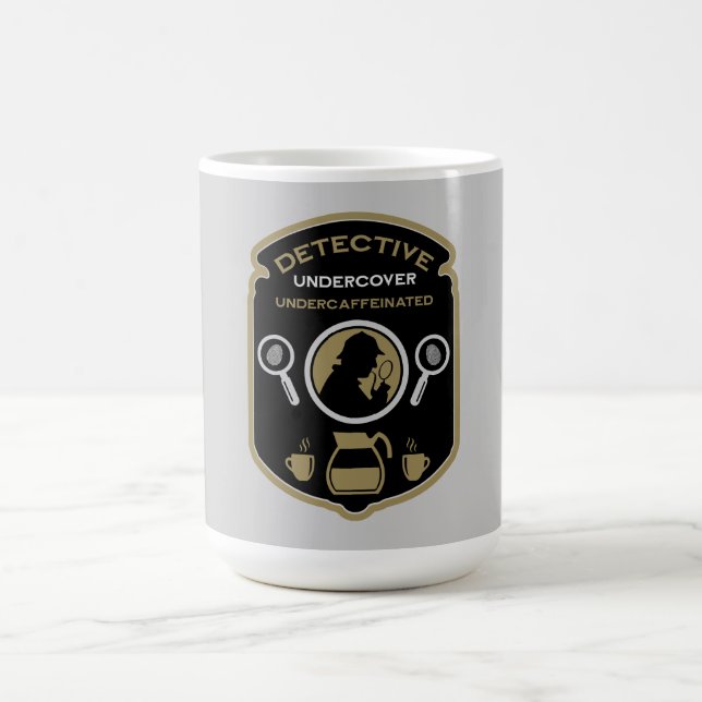 Detektivgeschenk Kaffeetasse (Mittel)
