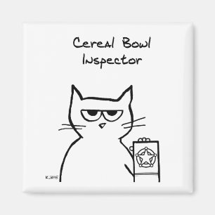 Detektivkatze, Getreidekutschenprüfer Magnet