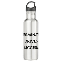 Determination Drives Success Motivational  Edelstahlflasche