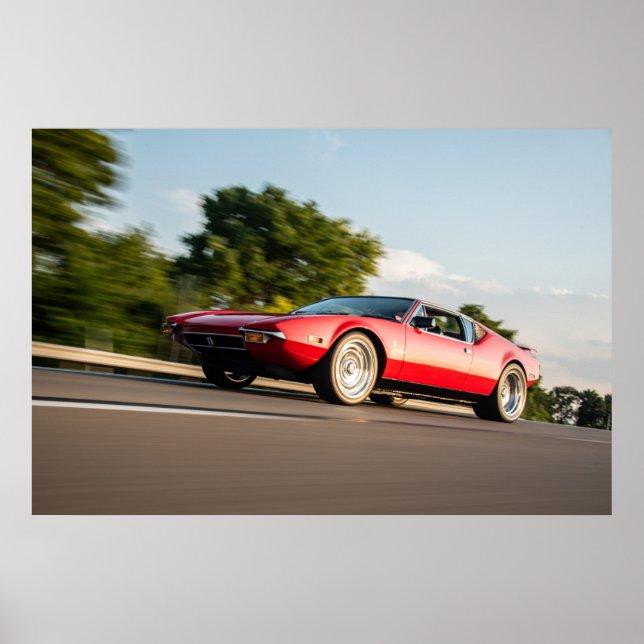 Detomaso Pantera Poster