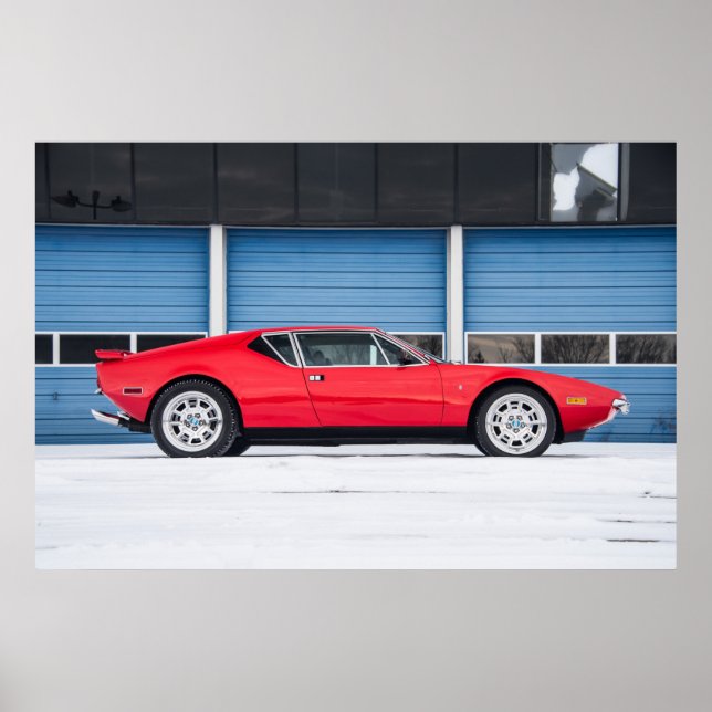 Detomaso Pantera Poster (Vorne)