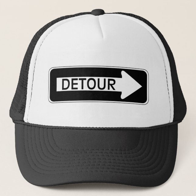 Detour Hat Truckerkappe (Vorderseite)