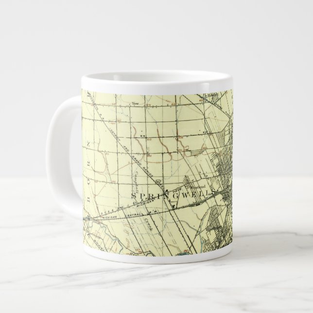 Detroit 1918 Tasse (Vorderseite Links)
