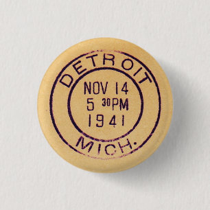 Detroit 1941 button