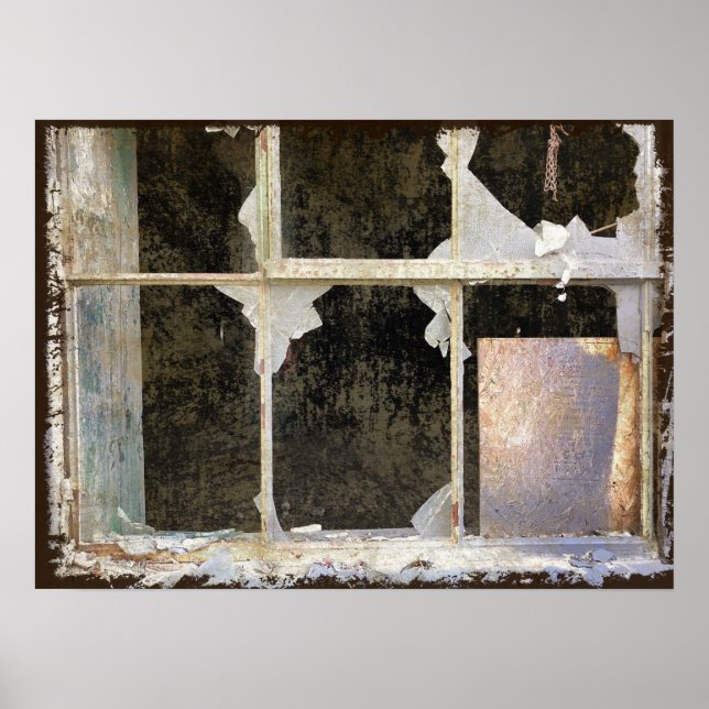 Detroit Abandoned Factory Poster (Vorne)