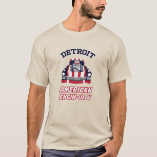 DETROIT - AMERIKANISCHER MOTORUITÄTST - Shirt