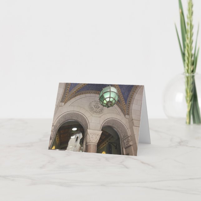 Detroit Architecture - Buhl Gebäude Note card Karte (Vorderseite)