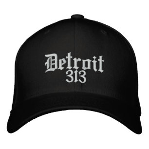 Detroit Area code 313 Bestickte Baseballkappe