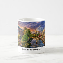 Detroit Belle Isle Gewächshaus Kaffeetasse