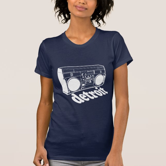 Detroit Boombox T-Shirt (Vorderseite)