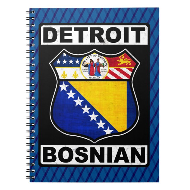 Detroit Bosnian Notizblock (Vorderseite)