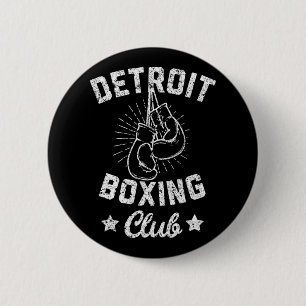 Detroit Boxing Club - Vintage Boxerloves Button