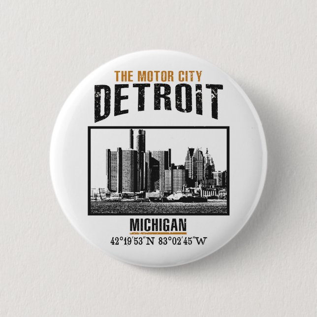 Detroit Button (Vorderseite)