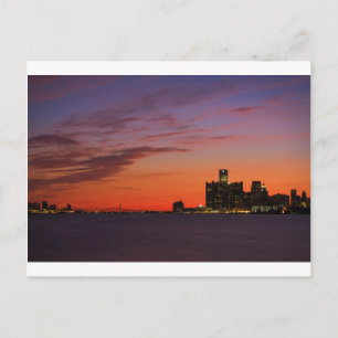 Detroit City 0552 Postkarte