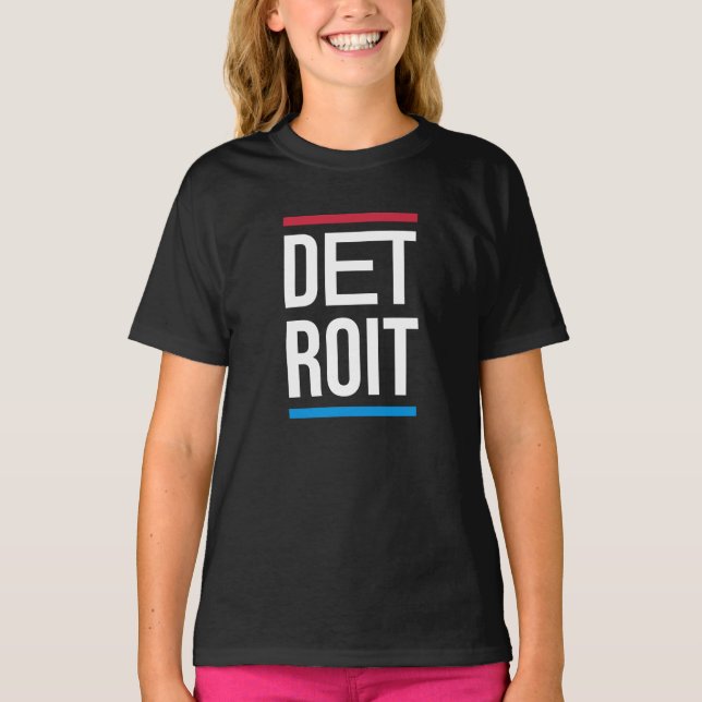 Detroit city logo design T-Shirt (Vorderseite)