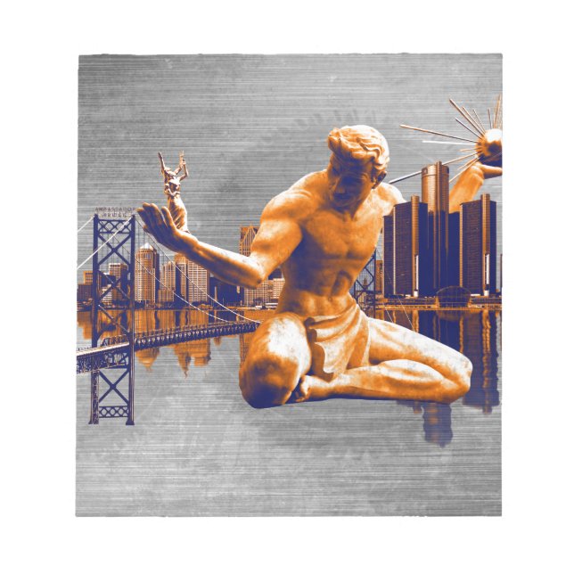 Detroit City Notizblock (Vorderseite)