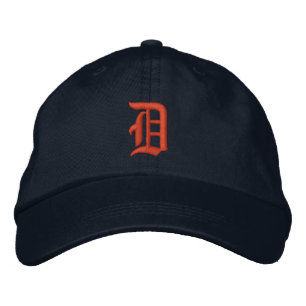 Detroit D Hats Bestickte Baseballkappe