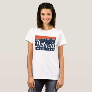 Detroit-Felsen-Stadt T-Shirt