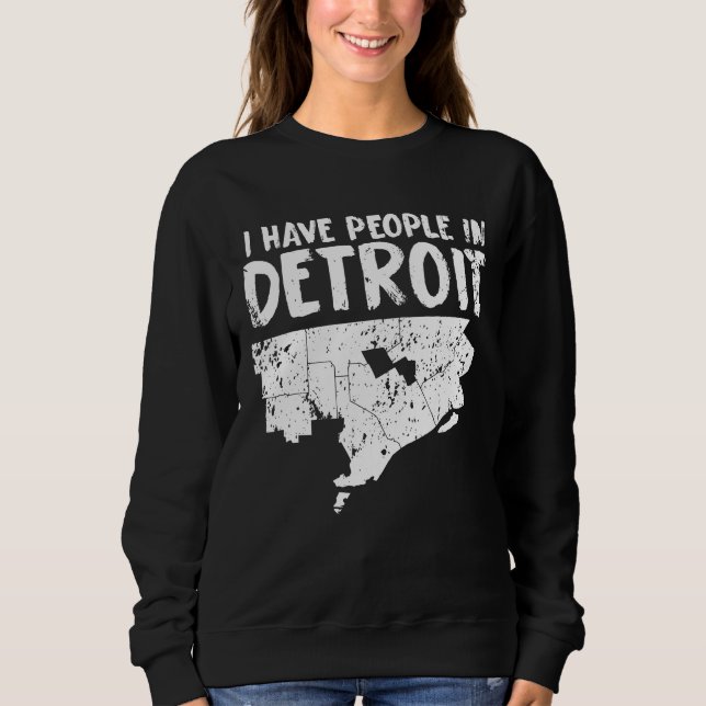Detroit-Geschenk lustiges Michigan ist Zuhause Sweatshirt (Vorderseite)