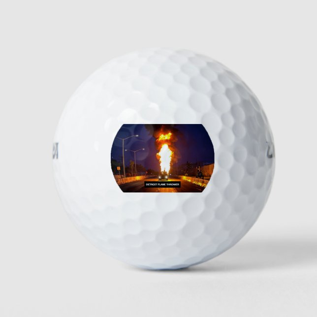 Detroit Golf Balls Golfball (Vorderseite)