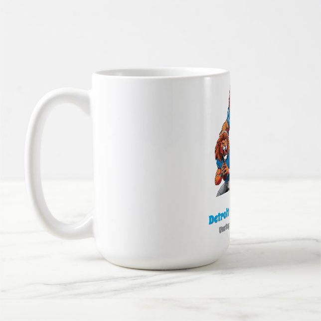 Detroit Grit Lions Pride Kaffeetasse (Links)