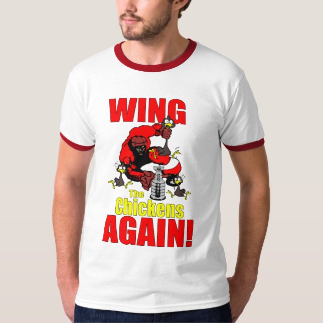 Detroit Hockey T - Shirt (Vorderseite)