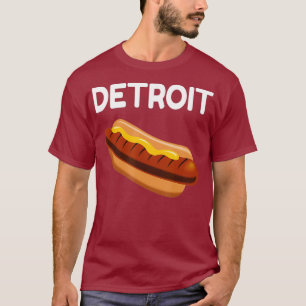 Detroit Hot Dog City Shirt phantastisches Neuartig