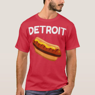 Detroit Hot Dog City Shirt phantastisches Neuartig
