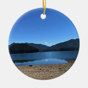 Detroit Lake, Oregon Keramik Ornament