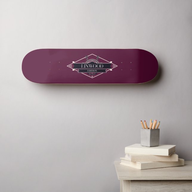 Detroit - Linwood Edition Skateboard (Wandkunst (Horz))