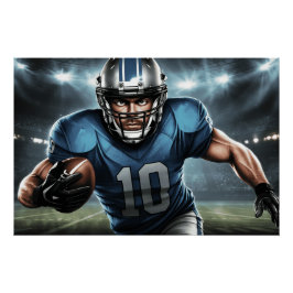 Detroit Lions 2 Poster