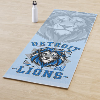 Detroit Lions Football Yogamatte