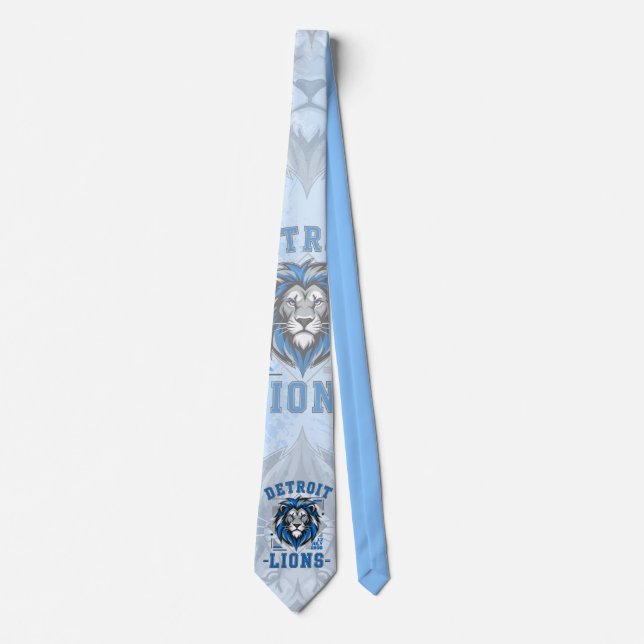 Detroit Lions  Fußball Krawatte (Vorderseite)