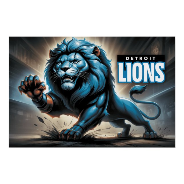 Detroit Lions Poster (Vorderseite)