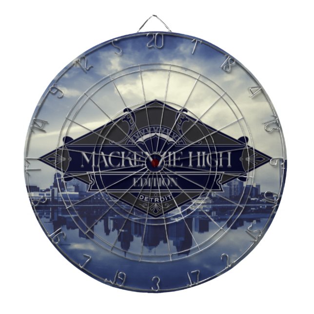 Detroit - Mackenzie High Edition Dartscheibe (vorne)