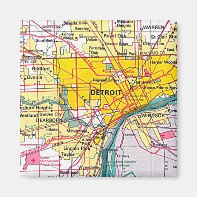 Detroit Magnet (Vorne)