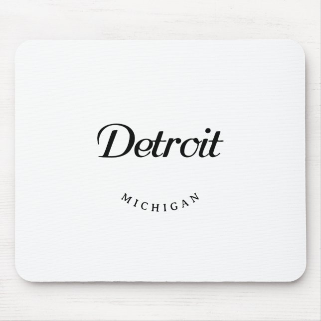 Detroit MI Mousepad (Vorne)