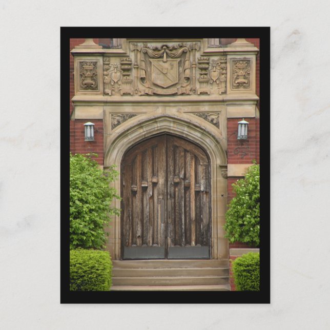 Detroit, Michigan-Architektur-Postkarte Postkarte (Vorderseite)