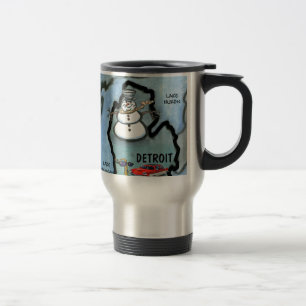 Detroit Michigan Reisebecher
