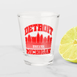 Detroit, Michigan Schnapsglas