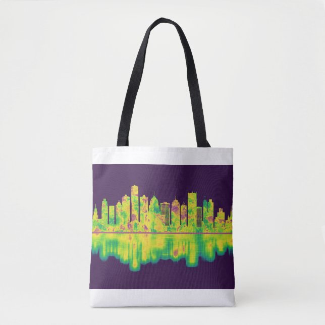 Detroit Michigan Skyline (Vorderseite)