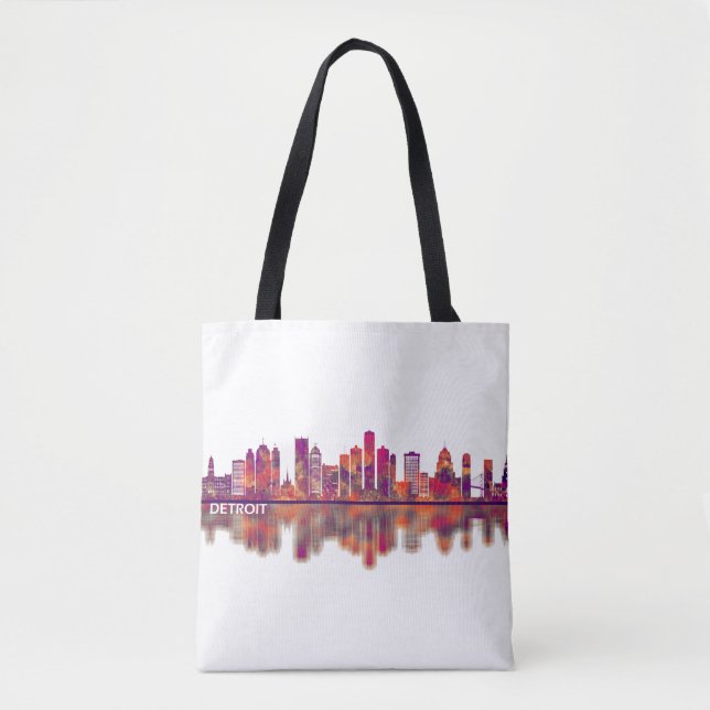 Detroit Michigan Skyline (Vorderseite)