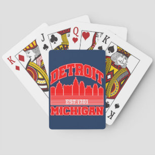 Detroit, Michigan Spielkarten