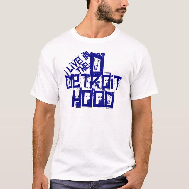 Detroit Michigan T-Shirt (Vorderseite)