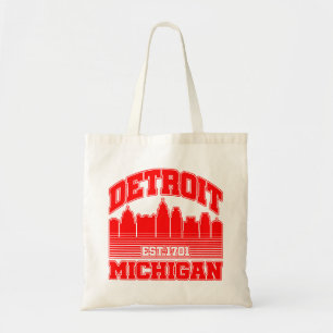 Detroit, Michigan Tragetasche