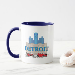 Detroit Michigan United Staaten Tasse